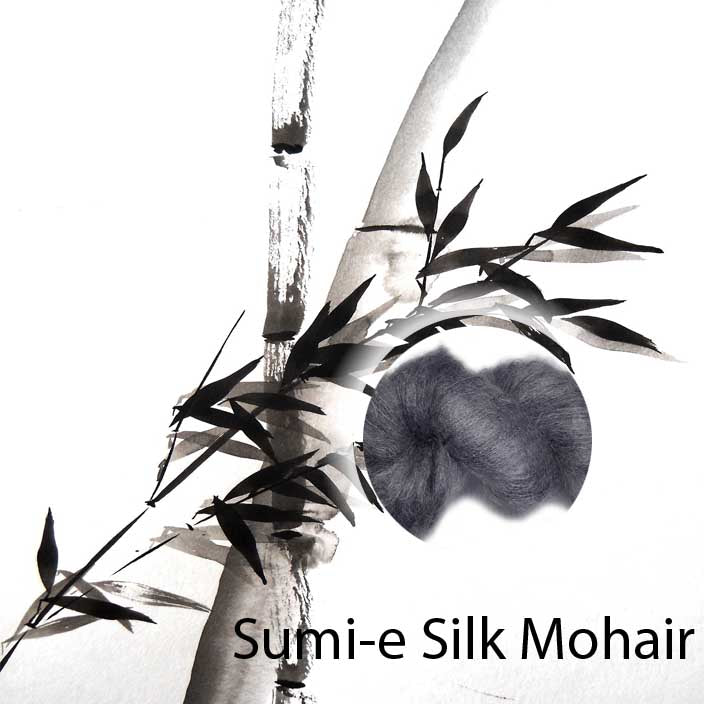 Sumi-e Silk Mohair image 0