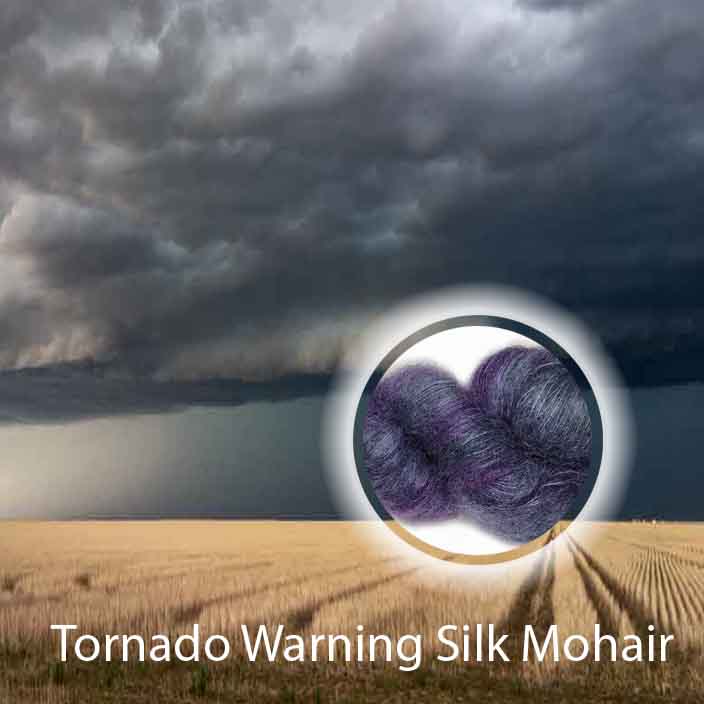 Tornado Warning Silk Mohair image 1