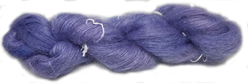 Camas Blossom on Silk Mohair image 2