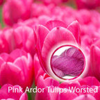 Pink Ardor Tulips Worsted image 0