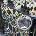 Iron Filigree Silk Mohair image 1