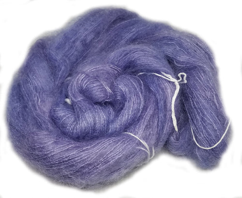 Camas Blossom on Silk Mohair image 3