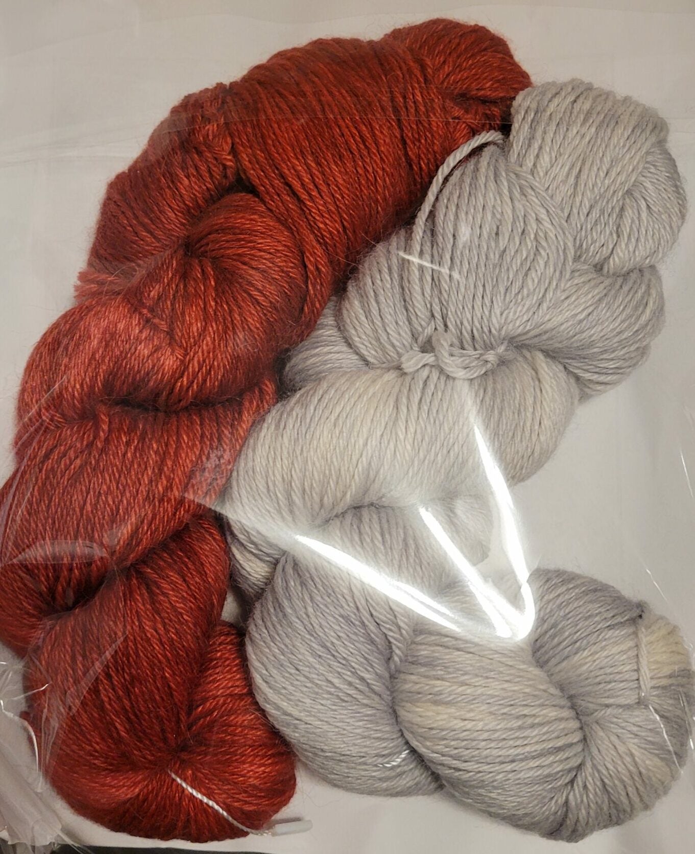 Snowed In Cowl Kit Red & Silver image 4